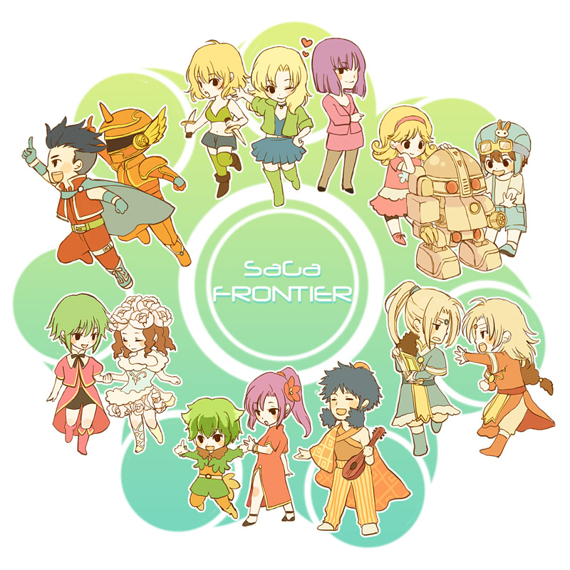 ahoge, androgynous, animal, animal_ears, annie_(saga_frontier), aqua_eyes, armor, asellus