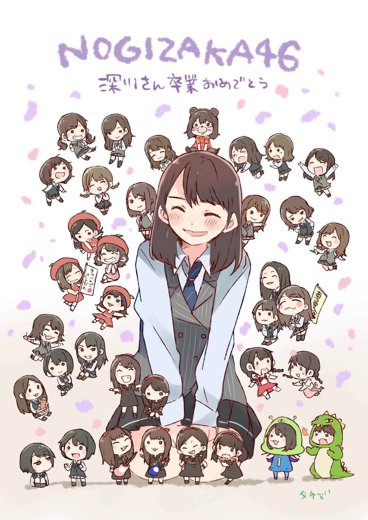 >_<, 6+girls, :3, :d, \o/, ^_^, ahoge, animal_ears