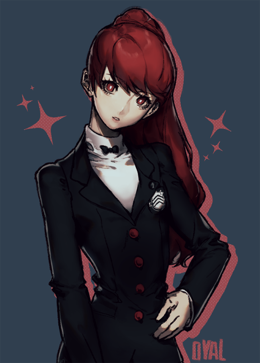 1girl, black_jacket, blazer, bow, brown_eyes, closed_mouth, hair_bow, jacket