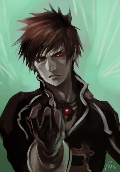 pablo, red_eyes, shadow_hearts, shadow_hearts_ii, solo, yuri_hyuga