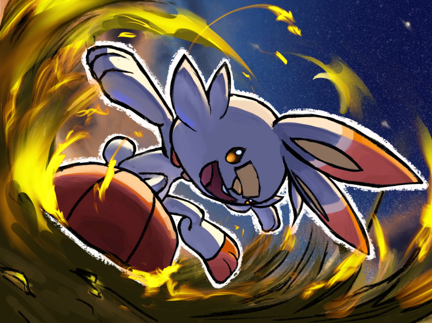 creature, creatures_(company), fire, full_body, game_freak, gen_8_pokemon, highres, kasai_(pixiv24704749)