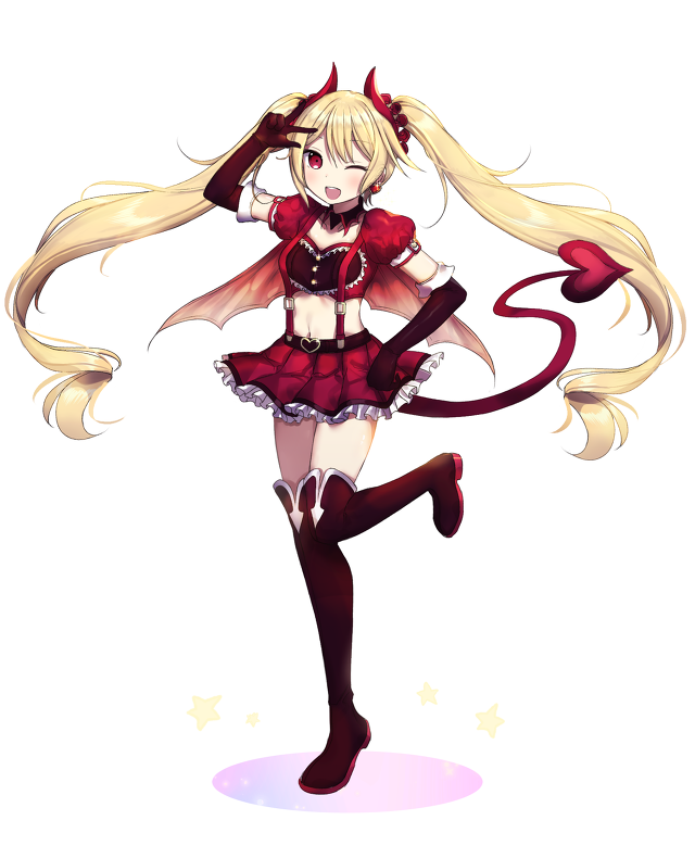1girl, bangs, blonde_hair, boots, breasts, dot_nose, elbow_gloves, eyebrows_visible_through_hair