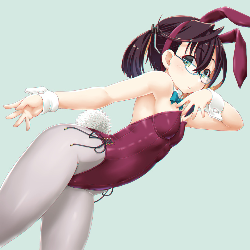 1girl, animal_ears, bangs, bare_shoulders, blush, bow, bowtie, breasts