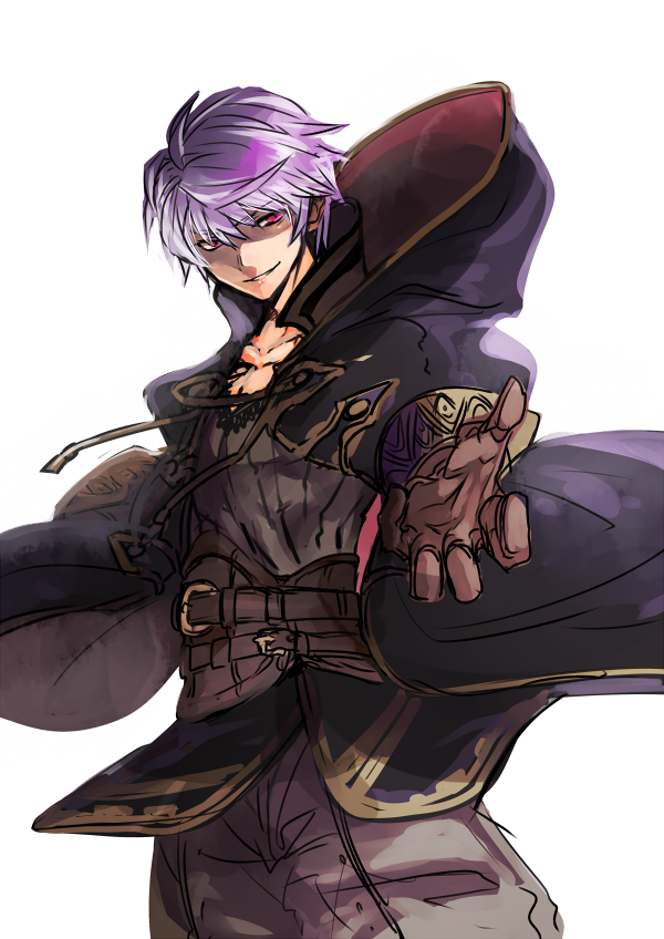 1boy, cape, dark_persona, fire_emblem, fire_emblem:_kakusei, fire_emblem_heroes, gimurei, gloves