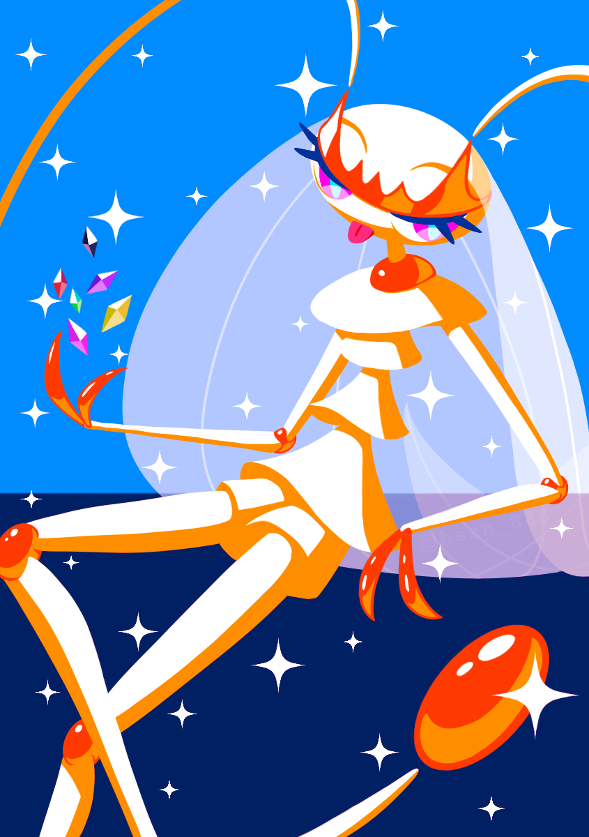 creatures_(company), game_freak, gen_7_pokemon, highres, hoshizuna, nintendo, pheromosa, pokemon