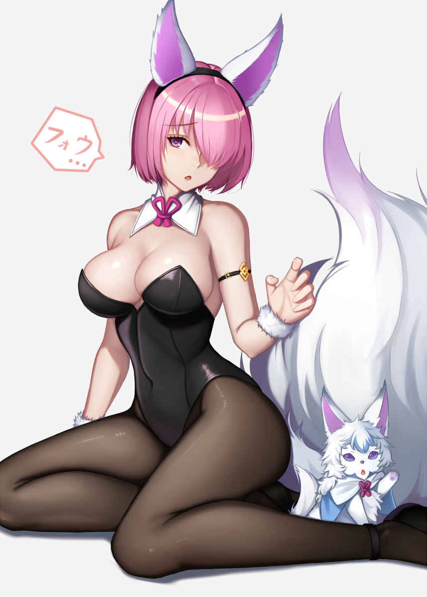 1girl, :o, animal_ears, arm_strap, bare_shoulders, black_footwear, black_hairband, black_legwear