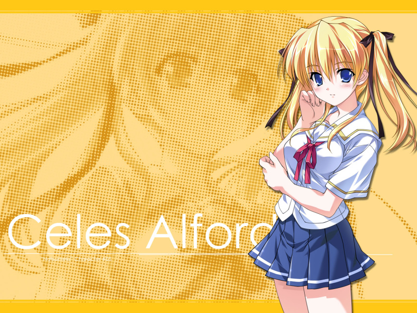 celes_alford, natsumegu, seifuku, tagme, twintails