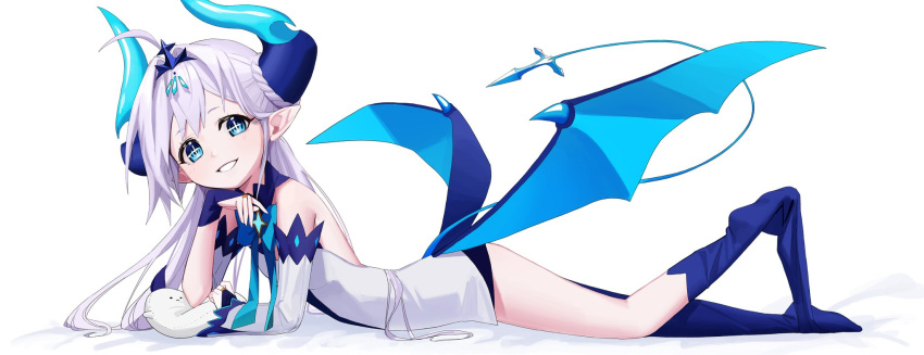 1girl, chilling_hedgehog_(elsword), crown, demon_girl, elsword, highres, horns, luciela_r._sourcream