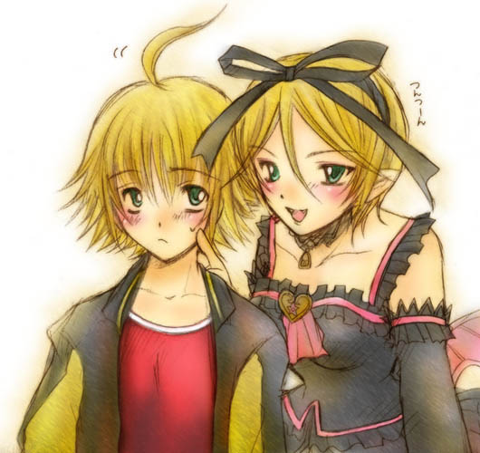 blue_eyes, blush, hildegard_valentine, johnny_garland, ribbon, ribbons, shadow_hearts, shadow_hearts_from_the_new_world