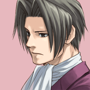 ace_attorney, animated_gif, black_hair, cravat, formal, gif, grey_eyes, gyakuten_saiban