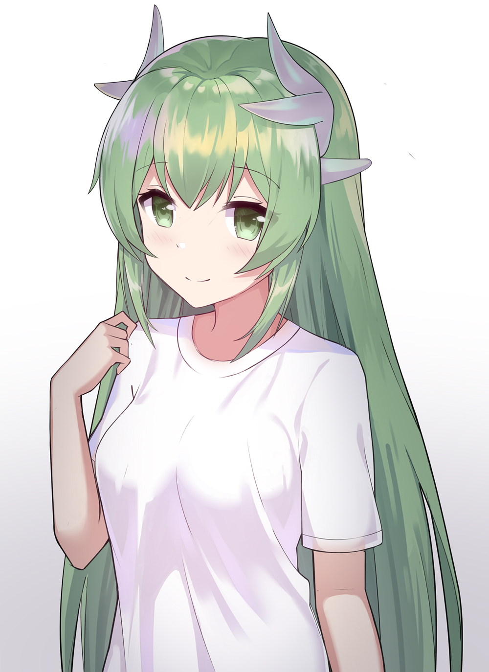 1girl, alternate_costume, bangs, blush, breasts, chinese_commentary, closed_mouth, commentary_request