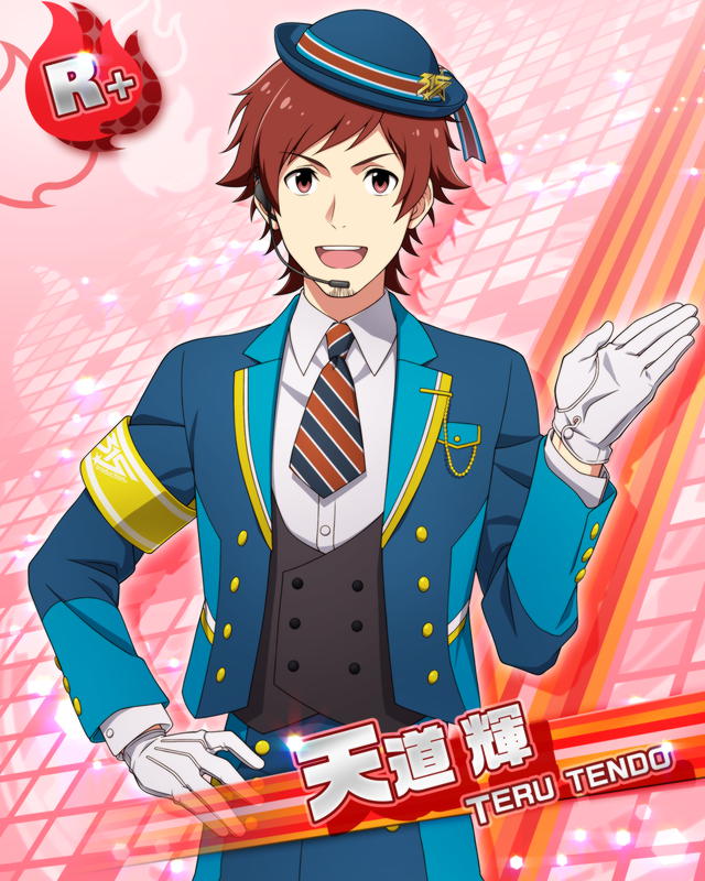 cap, character_name, dress, gloves, idolmaster, idolmaster_side-m, red_eyes, redhead