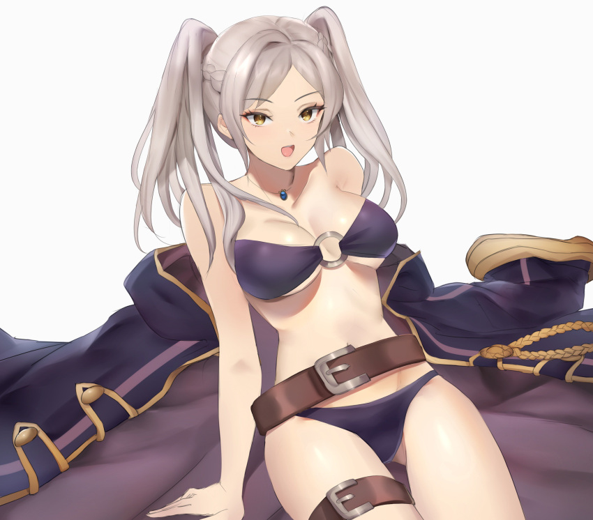 1girl, absurdres, belt, bikini, ei1han, female_my_unit_(fire_emblem:_kakusei), fire_emblem, fire_emblem:_kakusei