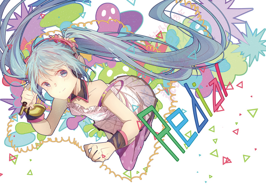 1girl, aqua_eyes, aqua_hair, bow, cable, chinese_commentary, collarbone, commentary