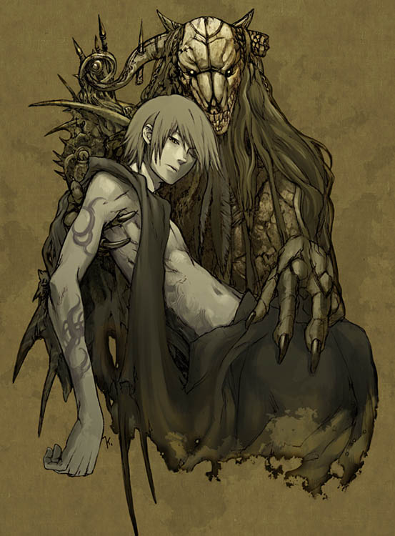 demon, kaneda_eiji, tagme, tattoo