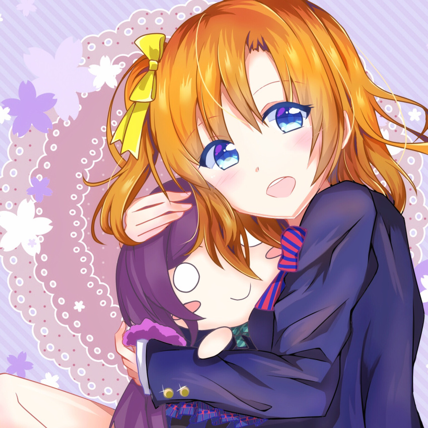 1girl, ascii_media_works, bangs, blue_eyes, blush, bow, bushiroad, character_doll