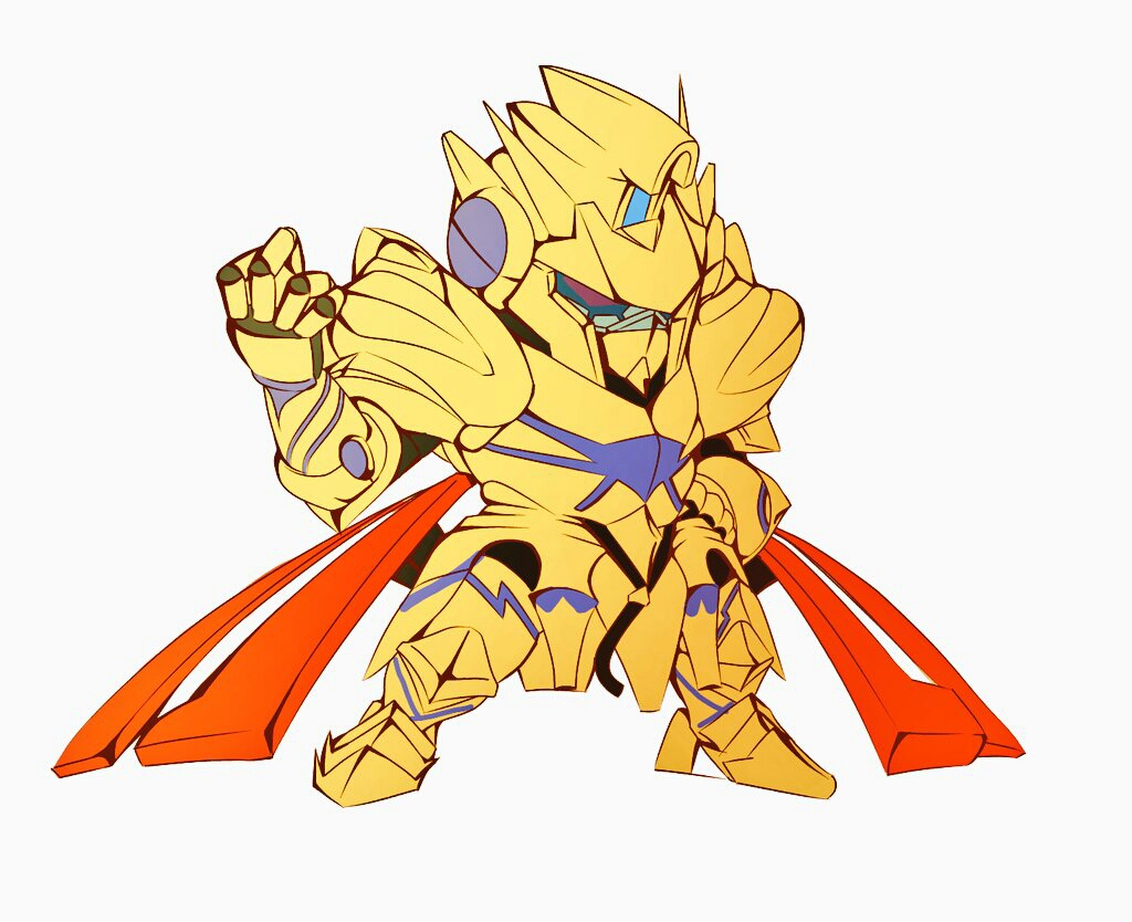 alvaaron, enact00w, fate/grand_order, fate/stay_night, fate_(series), gilgamesh, gundam, gundam_00