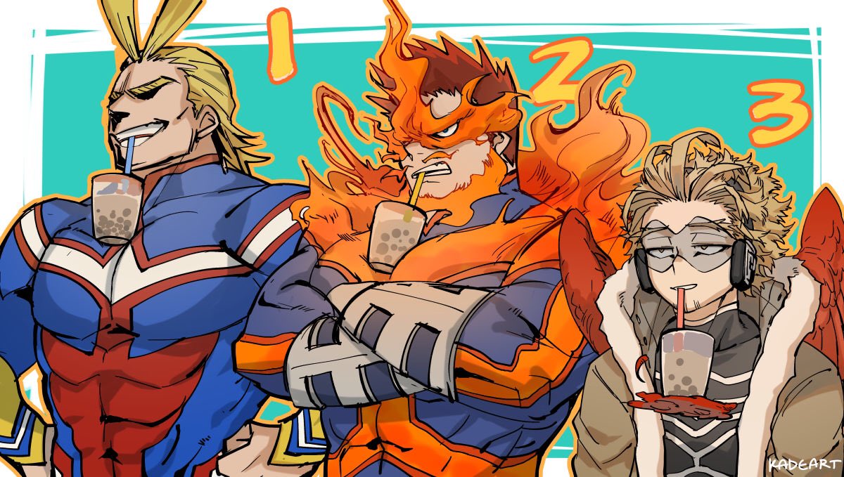 abs, all_might, beard, blonde_hair, boku_no_hero_academia, brown_eyes, bursting_pecs, chest