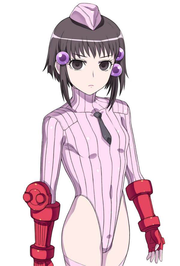 1girl, black_eyes, black_hair, cammy_white, cammy_white_(cosplay), commentary_request, corruption, cosplay