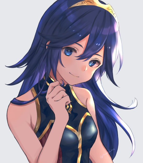 1girl, blue_eyes, blue_hair, closed_mouth, fire_emblem, fire_emblem_awakening, fire_emblem_cipher, gradient