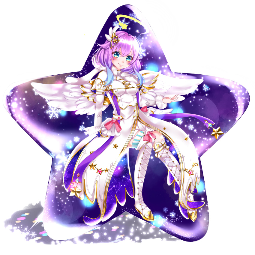 1girl, absurdres, beyal, boots, green_eyes, highres, lily_(shironeko_project), long_hair