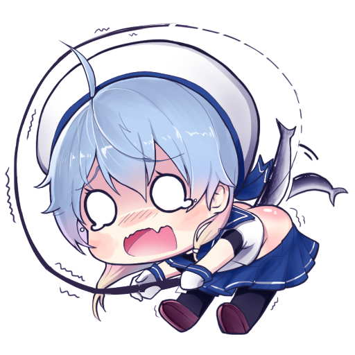 1girl, ass, bangs, blonde_hair, blue_hair, blue_ribbon, blue_skirt, blush