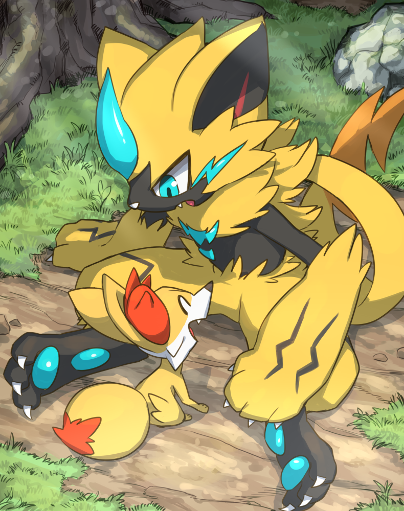 animal_ear_fluff, animal_ears, blue_eyes, cat_ears, cat_tail, claws, closed_eyes, commentary_request