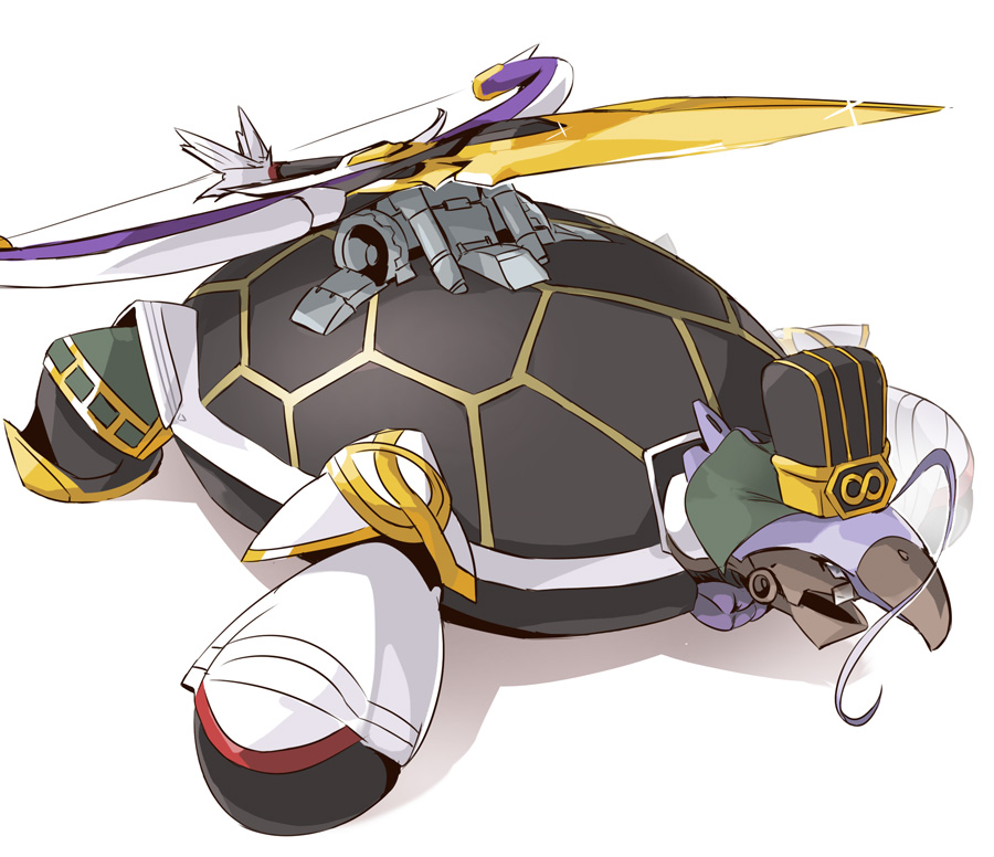animalization, bow_(weapon), catapult_turtle, chen_gong_(fate), fate/grand_order, fate_(series), glasses, hat