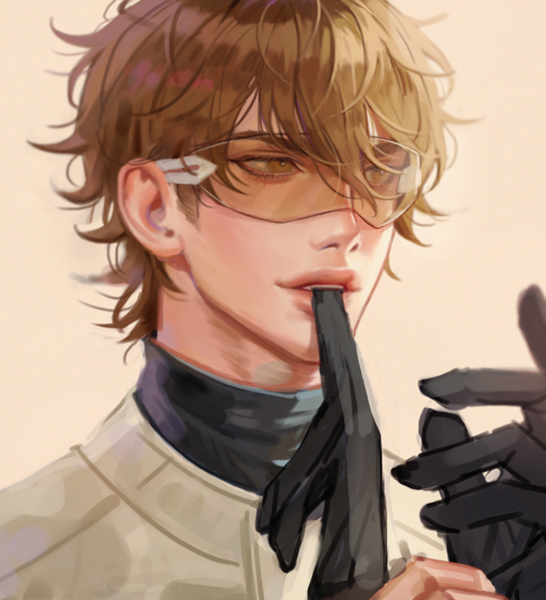 1boy, ace_of_diamond, baseball_uniform, black_gloves, brown_eyes, brown_hair, glasses, gloves