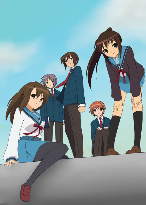 asahina_mitsuru, bad_id, genderswap, koizumi_itsuki, koizumi_itsuki_(female), kyonko, nagato_yuki, nagato_yuuki