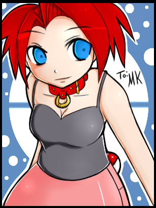 argrim, blue_eyes, cissy, collar, pokemon, redhead