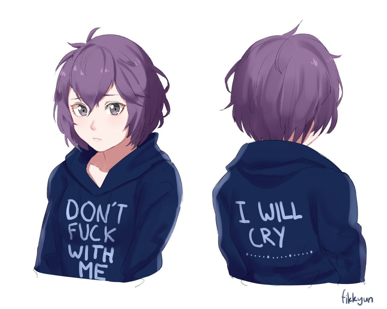 1girl, alternate_costume, artist_name, bernadetta_von_varley, closed_mouth, fikkyun, fire_emblem, fire_emblem:_three_houses