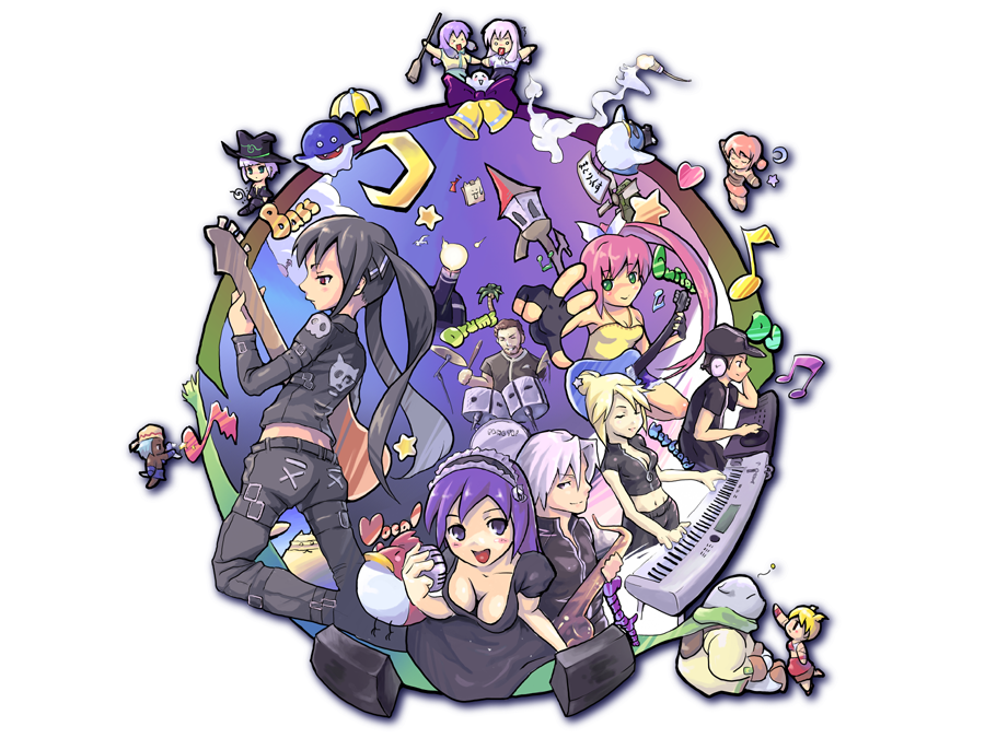 azer, bob, cecilia, chibi, erika, everyone, hana, kooh