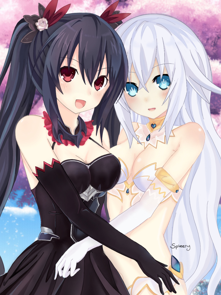 #spleeny, blackheart, highres, neptune_(series), noire