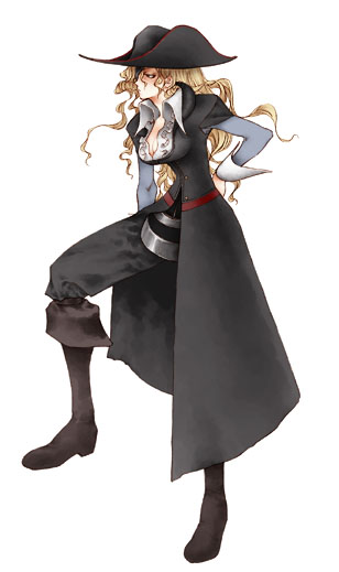 boots, eyepatch, fuyube_rion, hat, long_hair, marvel_vs._capcom, marvel_vs_capcom, mvc2