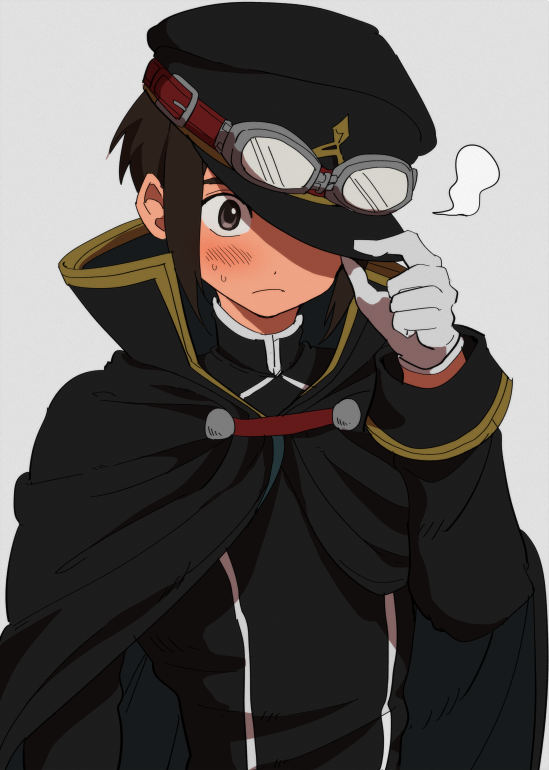 1boy, alec_(arc_the_lad), arc_s0222, arc_the_lad, arc_the_lad_iii, black_hair, brown_eyes, cape