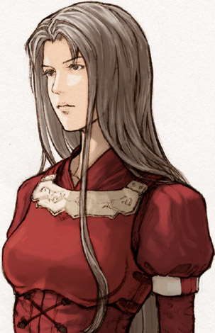 1girl, breasts, expressionless, fuji_(d38635s10), grey_eyes, grey_hair, long_hair, lowres