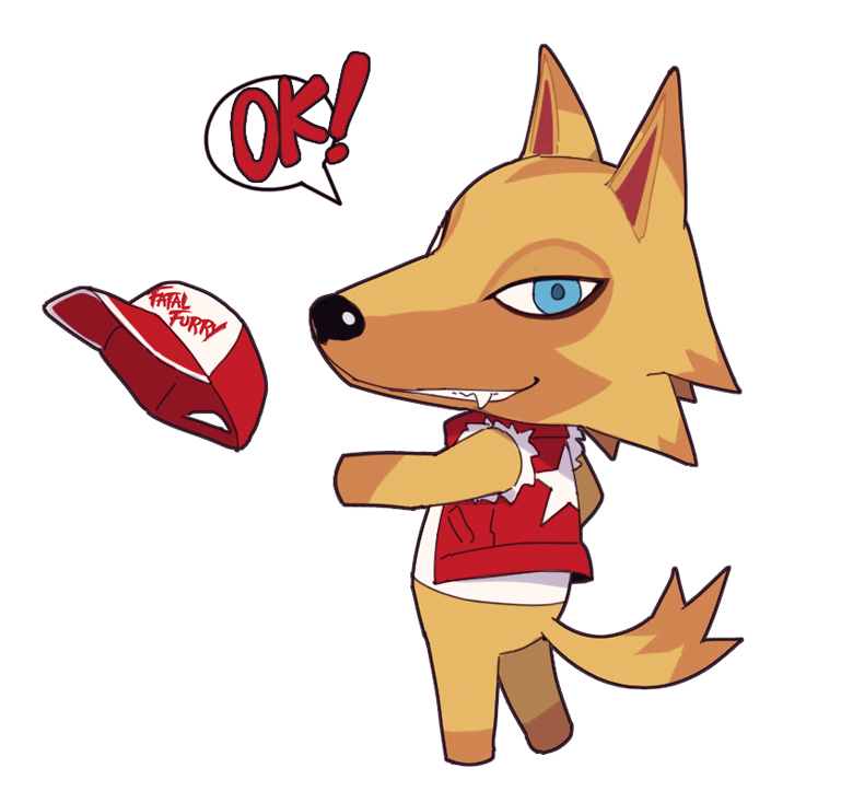 1boy, animal, animal_crossing, animal_crossing:_new_leaf, animal_crossing:_welcome_amiibo, animalization, baseball_cap, blonde_hair