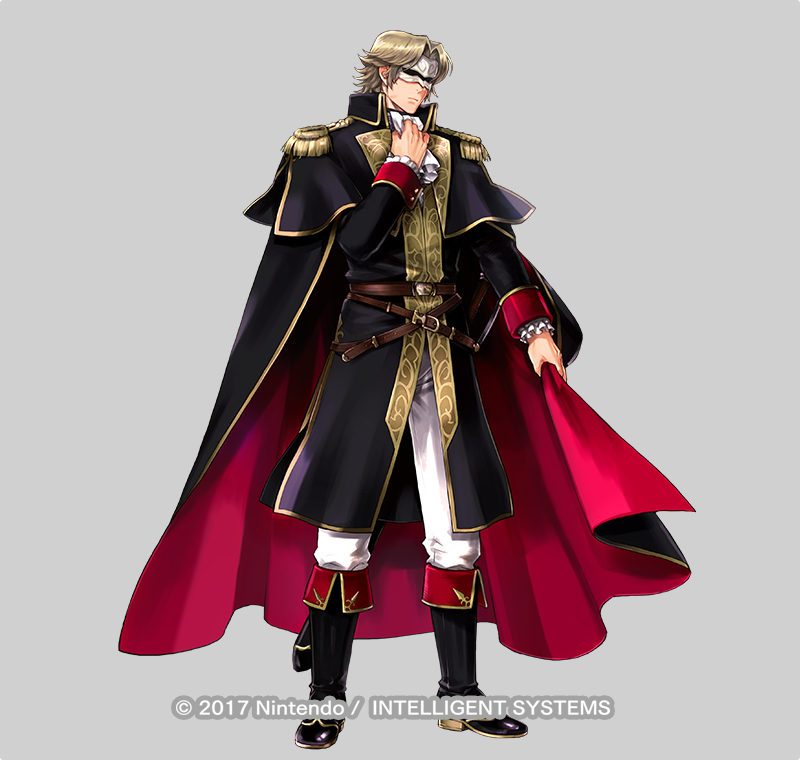 1boy, belt, blonde_hair, boots, camus_(fire_emblem), cape, epaulettes, fire_emblem