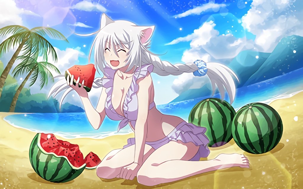 1girl, ^_^, ^o^, animal_ears, arm_up, bangs, bare_legs, barefoot