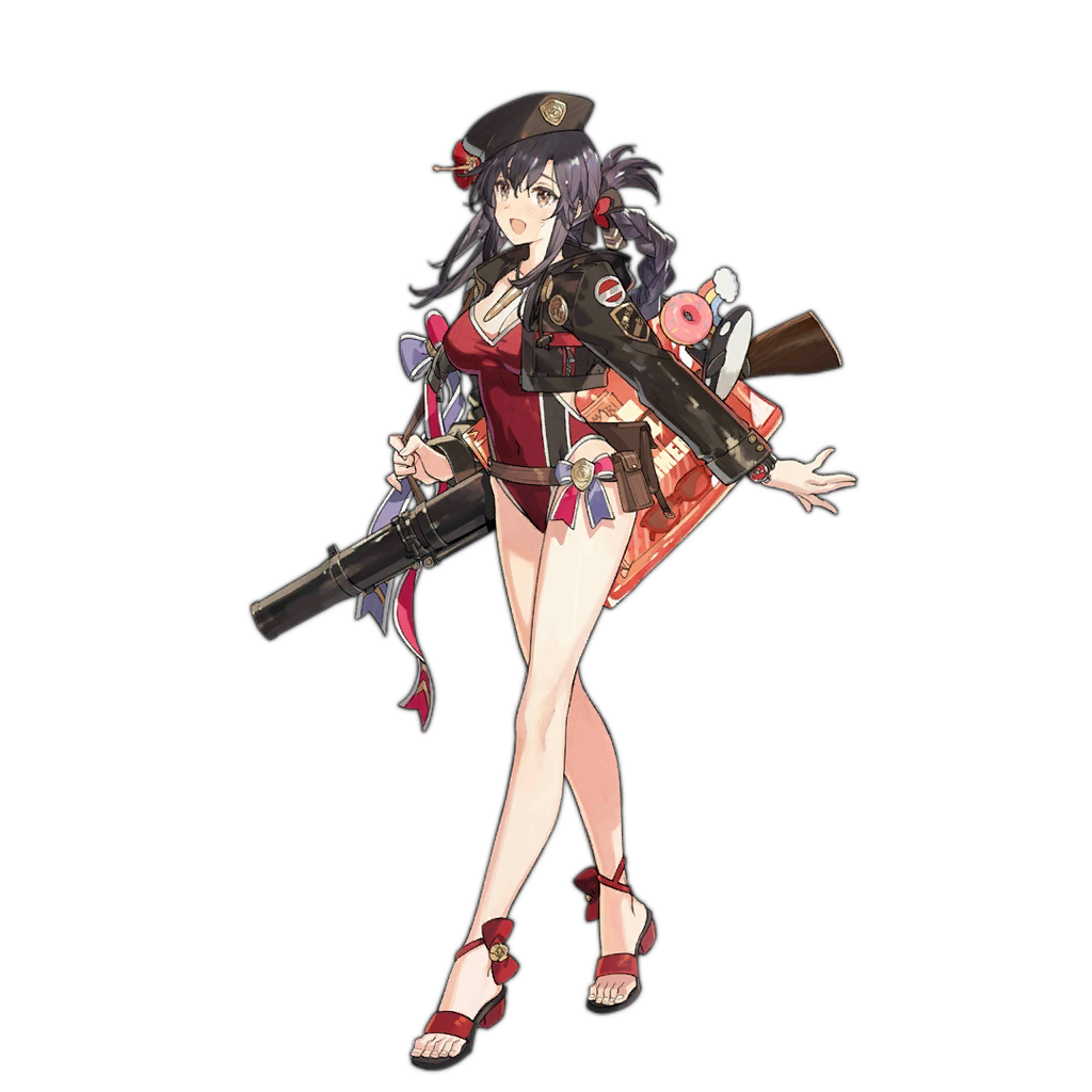 1girl, :d, bangs, beach, belt, black_hair, bow, braid