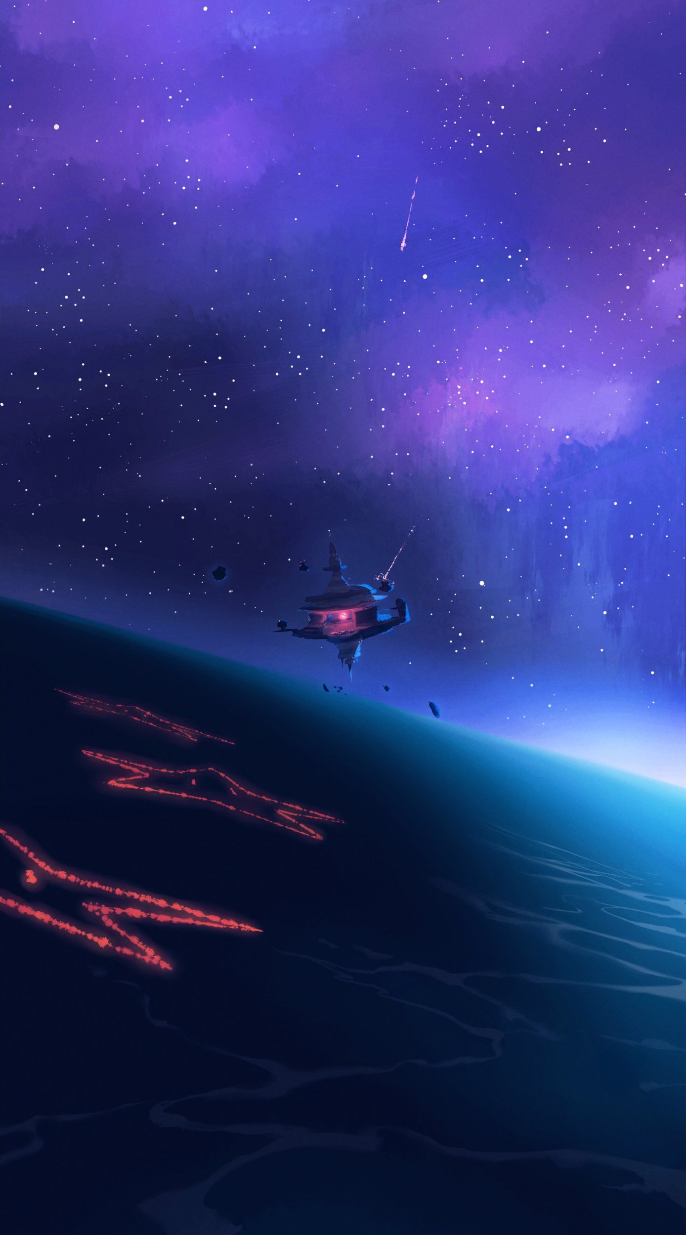 absurdres, comet, comet_observatory, danfango, floating, gameplay_mechanics, highres, horizon