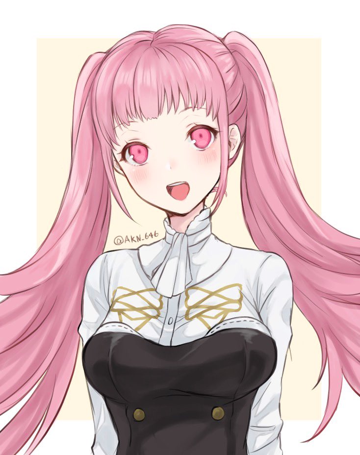 1girl, akina_(akn_646), cute, fire_emblem, fire_emblem:_three_houses, garreg_mach_monastery_uniform, hilda_valentine_goneril, intelligent_systems