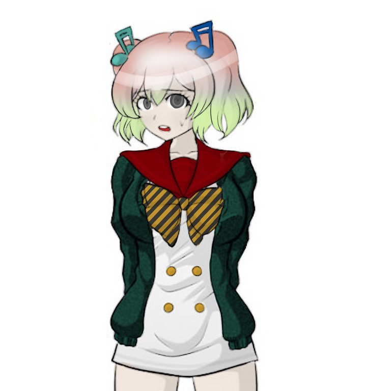 1girl, big_breasts, dangan_ronpa, danganronpa_(series), kagarin_yuri, otonokoji_kanade, palette_swap, solo, spike_chunsoft, super_danganronpa_another_2, tagme