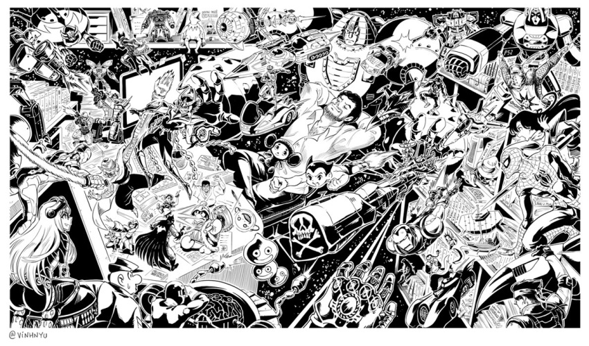 6+boys, 6+girls, a-1_pictures, astro_boy, atlus, atom_(tetsuwan_atom), avengers:_infinity_war, batman