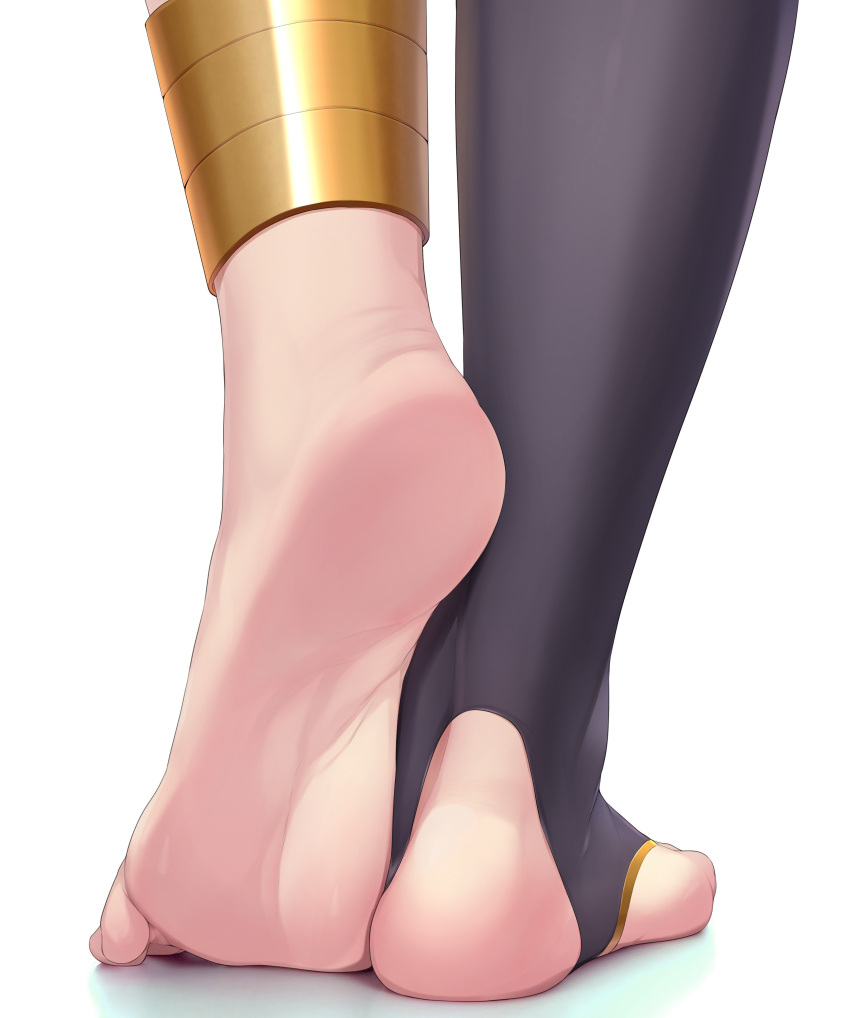 1girl, absurdres, anklet, barefoot, black_legwear, fate/grand_order, fate_(series), feet