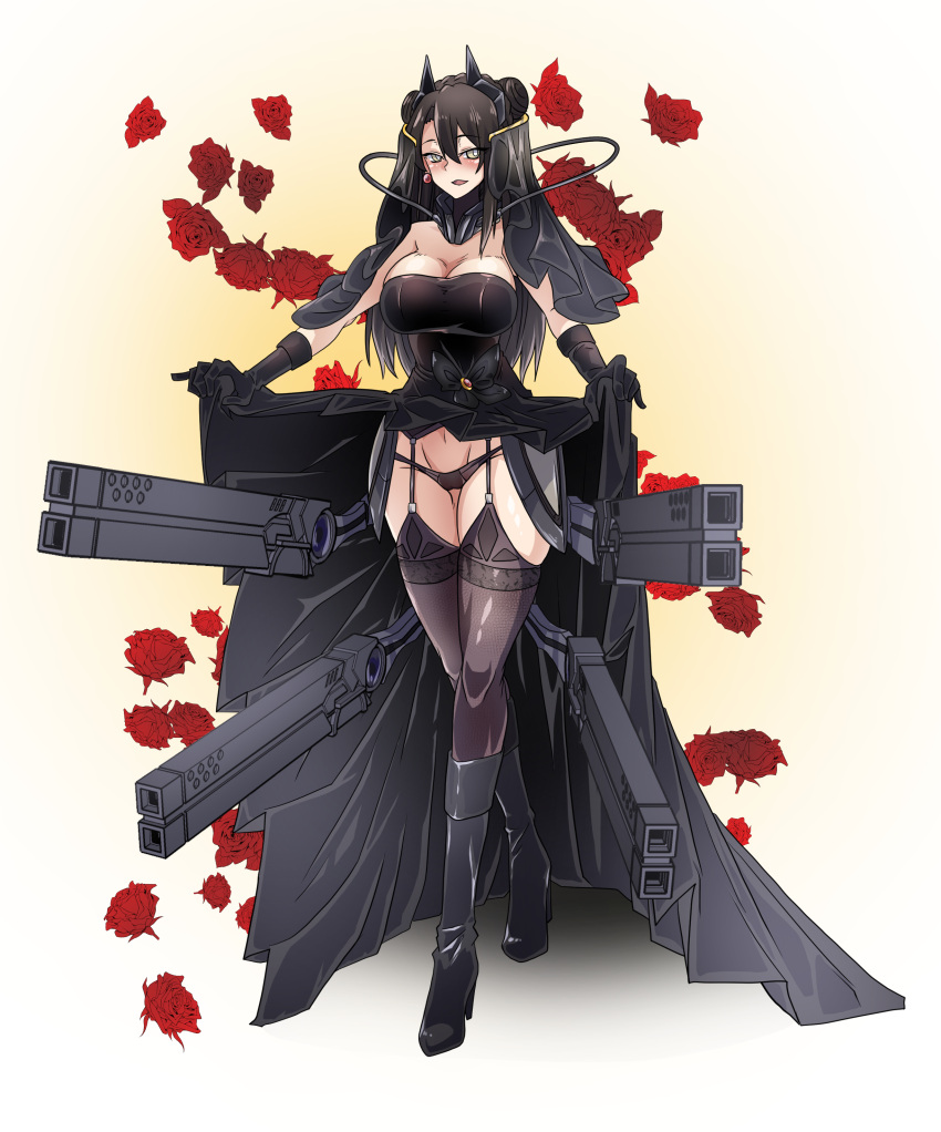 1girl, absurdres, adapted_costume, agent_(girls_frontline), alternate_costume, alternate_hair_length, alternate_hairstyle, black_bow