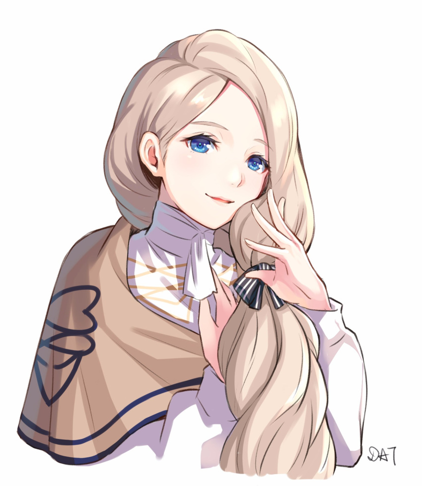 1girl, blonde_hair, blue_eyes, bow, da-cart, fire_emblem, fire_emblem:_three_houses, garreg_mach_monastery_uniform