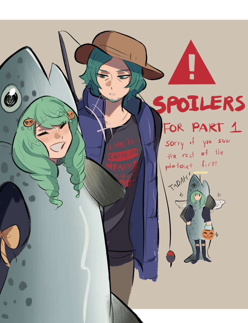 1boy, 1girl, absurdres, beard, brother_and_sister, closed_eyes, facial_hair, fire_emblem