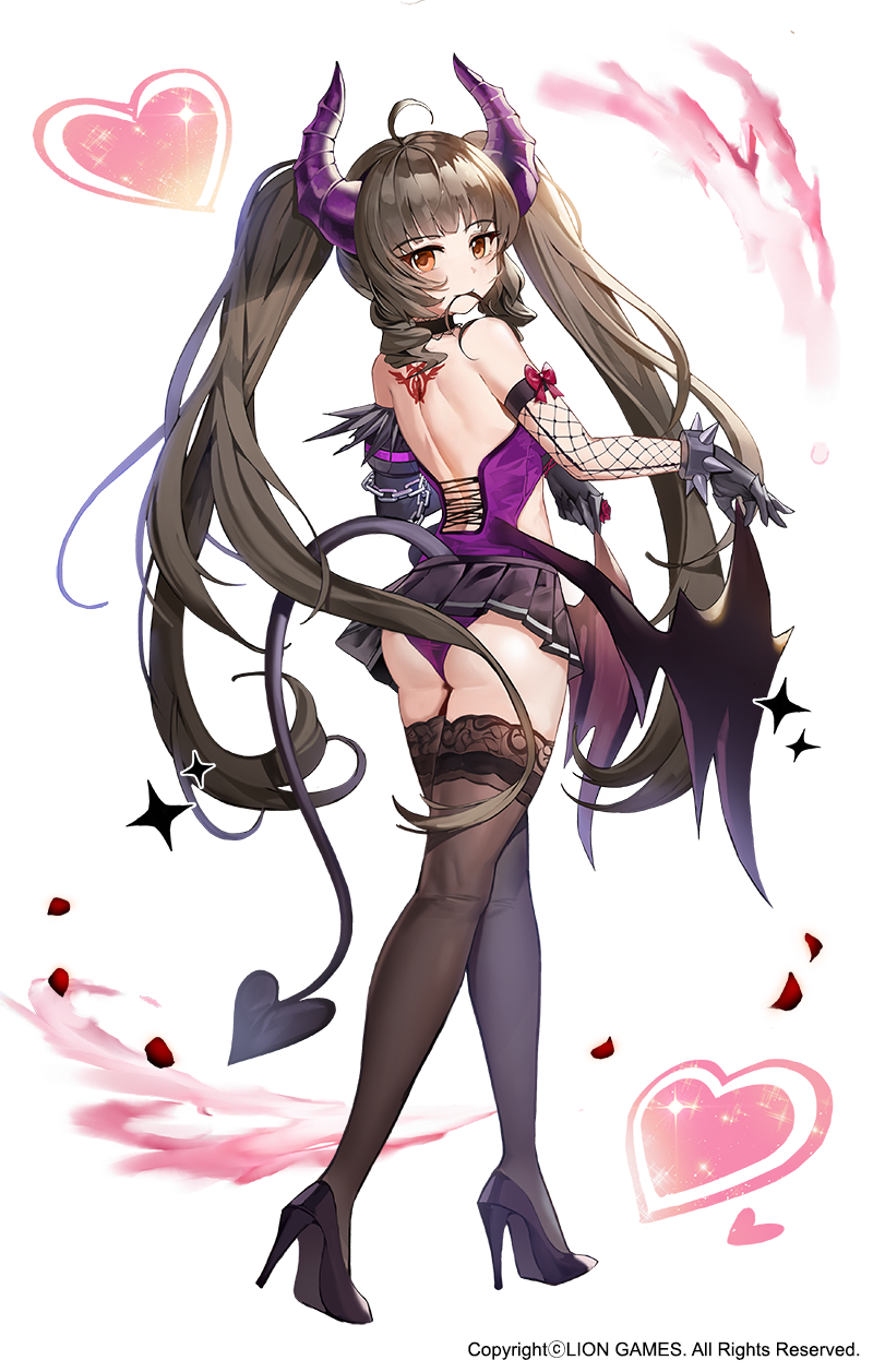 1girl, ahoge, ass, back, backless_outfit, bare_shoulders, black_hair, black_skirt
